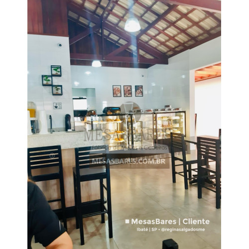 MesasBares | Cliente - Regina Salgados Lanchonete - Ibaté - SP